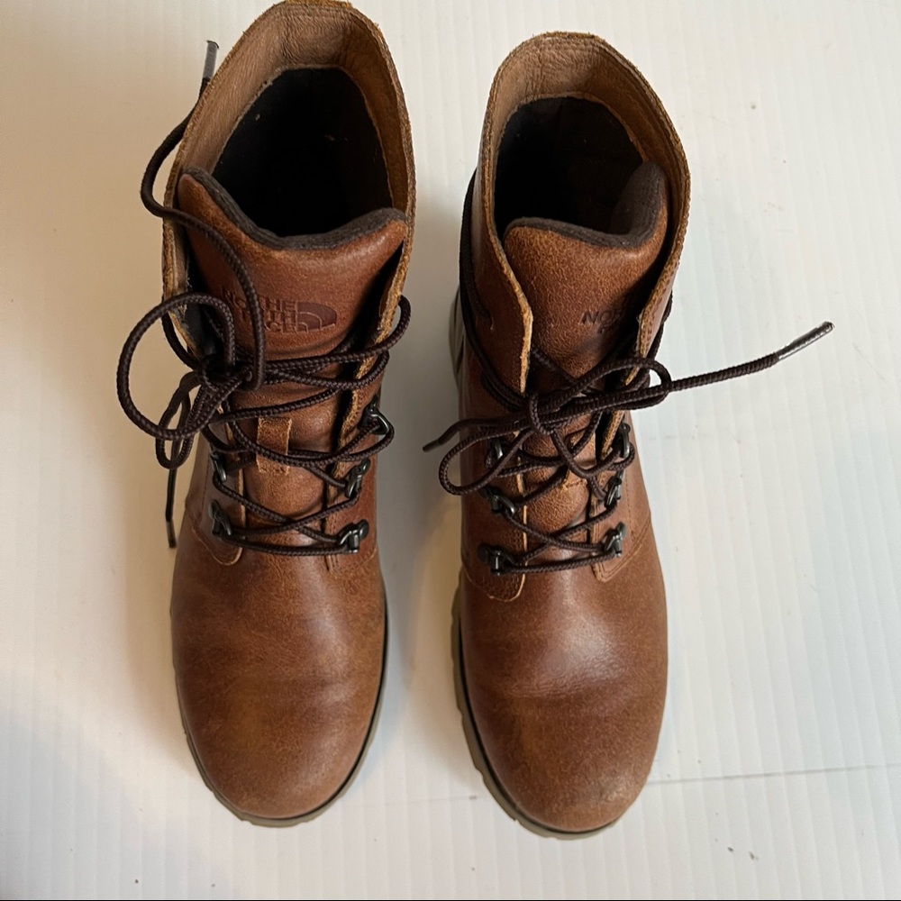 The North Face Women’s 9 Ballard Lace II Lug Boots Combat Hike Waterproof EUC - Picture 4 of 9